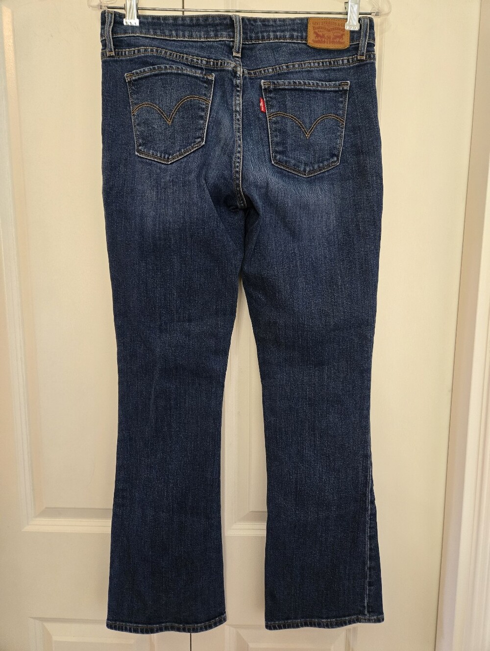 Levi's Women's 715 Dark Blue Boot-Cut Jeans